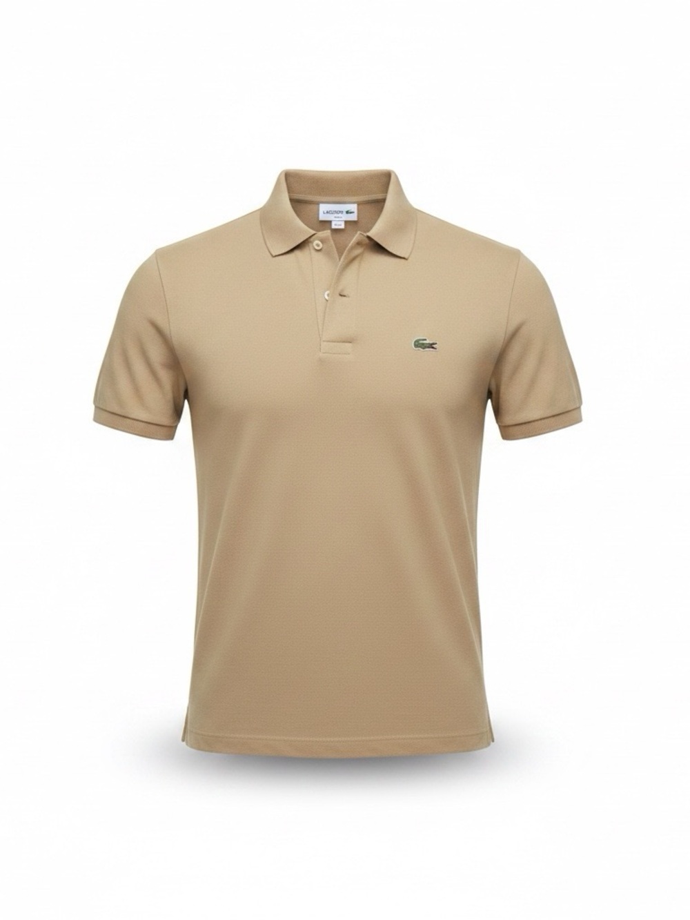 Lacoste Men's Short-Sleeve Polo Shirt - Khaki